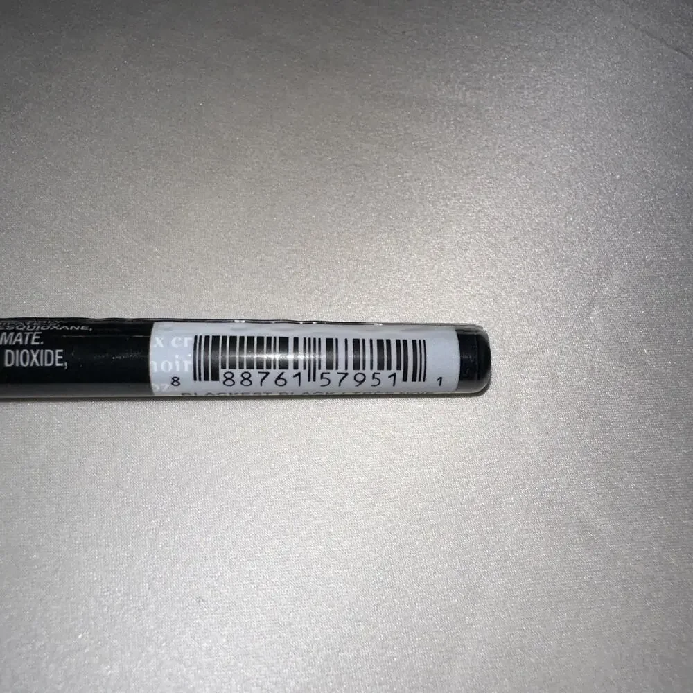 New Avon fmg Glimmer Cream Eyeliner Eye Liner Blackest Black Unisex